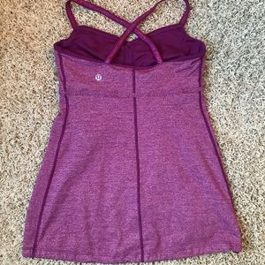 Lululemon criss cross back tank top
